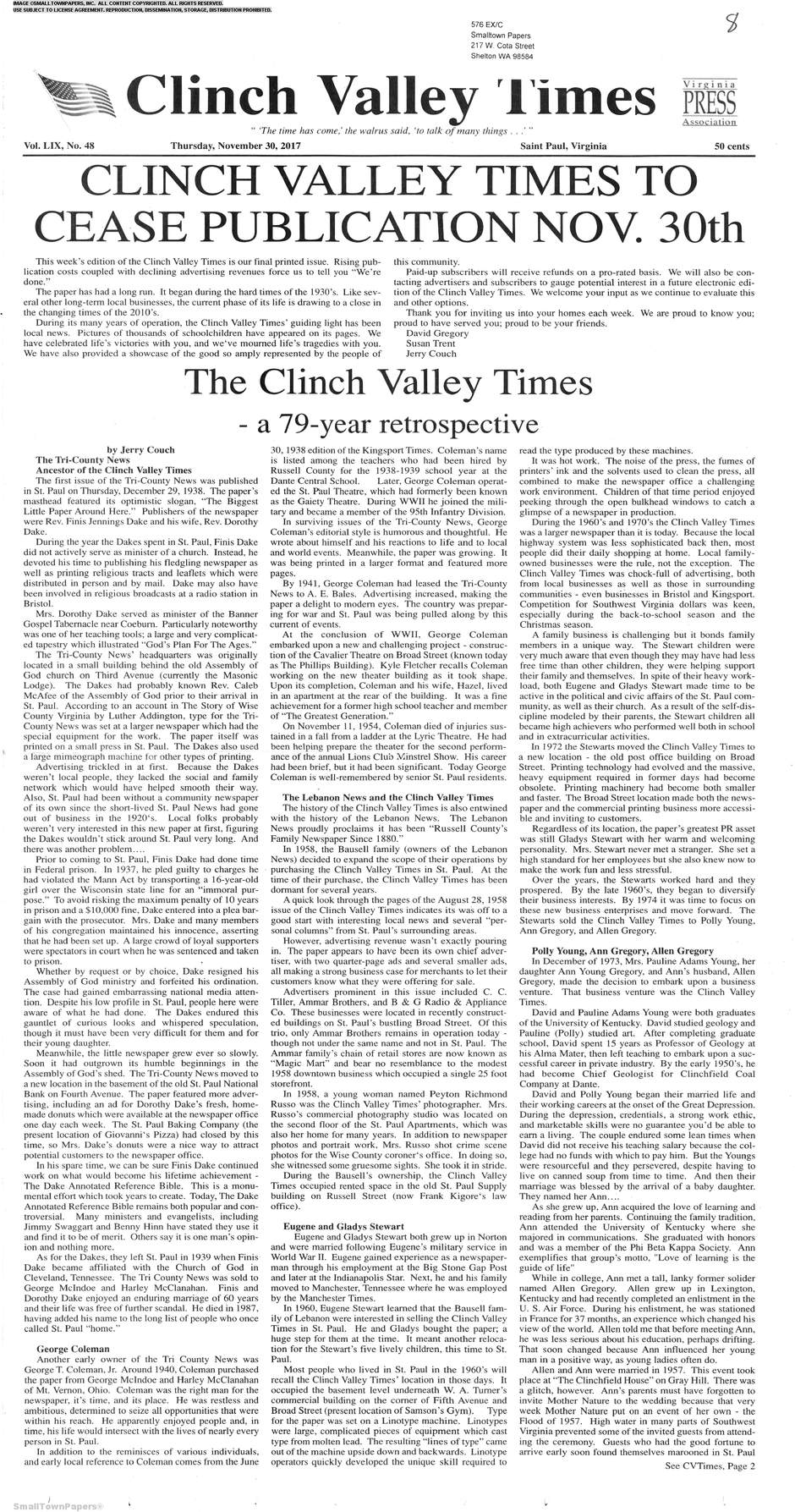 Clinch Valley Times
